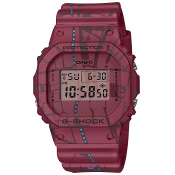 CASIO G-SHOCK 日系街頭 90時尚電子腕錶 DW-5600SBY-4
