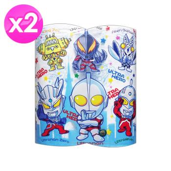 日本Ultra Hero卡通印花捲筒衛生紙(4捲/袋) x2袋-超人