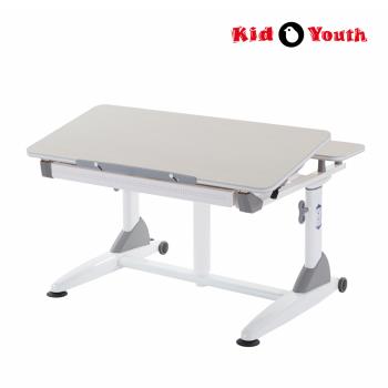 【Kid2Youth 大將作】兒童氣壓升降桌 寬100cm G2C+XS (成長書桌/3歲到成人可用/可調桌板角度)
