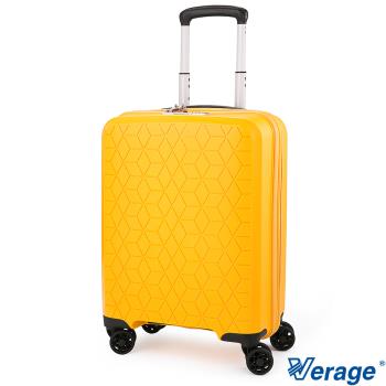Verage 維麗杰 19吋鑽石風潮系列登機箱/行李箱(黃)