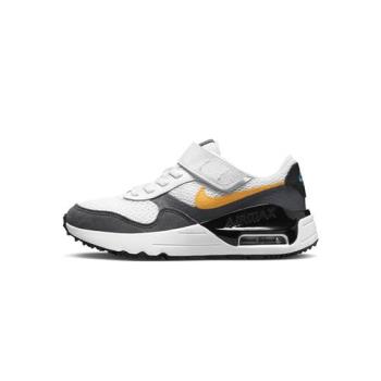 Nike Air Max Systm 童鞋 中童 橘白灰色 氣墊 運動 訓練 休閒鞋 DQ0285-104