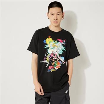 Nike AS NSW HYPERFLAT GRPH SS TEE 男款 黑色 印花 運動 休閒 短袖 DM7917-010