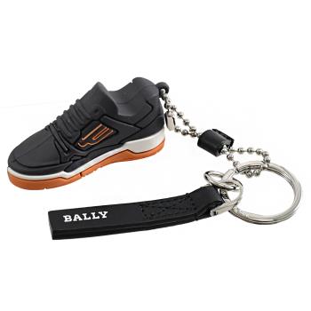 BALLY 6301274 BALLY CHAMPION 潮流球鞋鑰匙圈吊飾.深灰