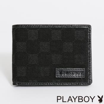 PLAYBOY - 基本短夾 Modish系列 - 黑色