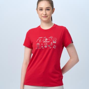 【Wildland 荒野】女山野古徑機能排汗T恤共2色