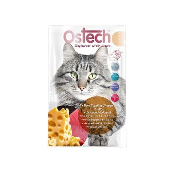 Ostech歐司特 特級餐包 -(鮪魚起司) 70g*12入組_貓餐包、貓罐頭