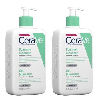 CeraVe適樂膚 溫和泡沫潔膚露473ml (2入組)