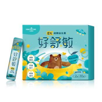 【大漢酵素】好舒敏EX超酵益生菌2gx30包/盒(X1盒)