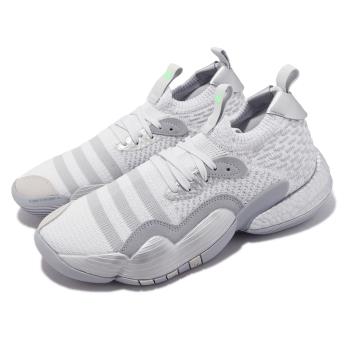 adidas 籃球鞋 Trae Young 2.0 男鞋 灰 銀 崔楊 針織 襪套 愛迪達 Dash Grey HQ0997