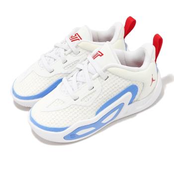 Nike 童鞋 Jordan Tatum 1 TD Archer Ave 白 藍 紅 學步鞋 小朋友 DX5358-100