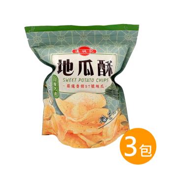 【連城記】地瓜酥-海苔口味 140gx3包/組