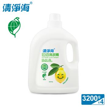 清淨海 環保洗衣精(檸檬飄香) 3200g (4入箱購)
