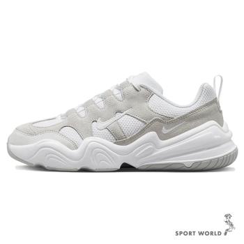Nike 女鞋 休閒鞋 Tech Hera 麂皮 灰白【運動世界】DR9761-100