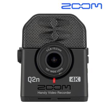 『ZOOM』手持攝錄機 Q2n-4K / 4K隨身錄影機 / 公司貨保固