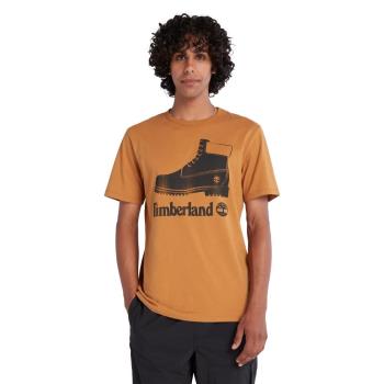 Timberland 男款仿舊靴子標誌圖案短袖T恤A626SP47