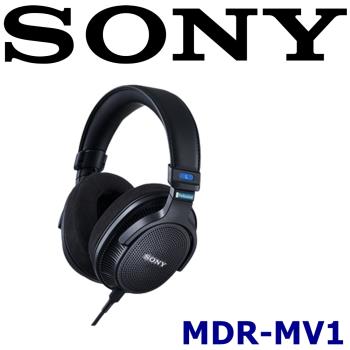SONY MDR-MV1 開放式監聽耳罩式耳機 適合混音/母帶錄製 精準原音重現 新力索尼公司貨 保固12+6個月