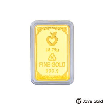 JoveGold 漾金飾 守護平安黃金條塊 - 伍台錢