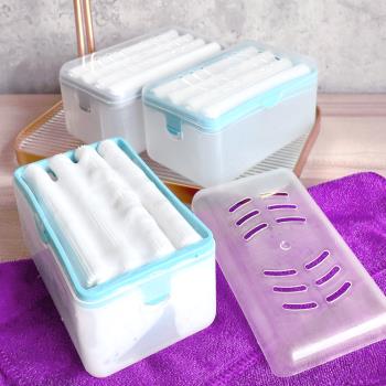 免手搓肥皂起泡盒 起泡器 香皂起泡盒 香皂盒 肥皂盒