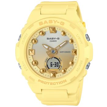 CASIO BABY-G 夏季海灘雙顯腕錶 BGA-320-9A