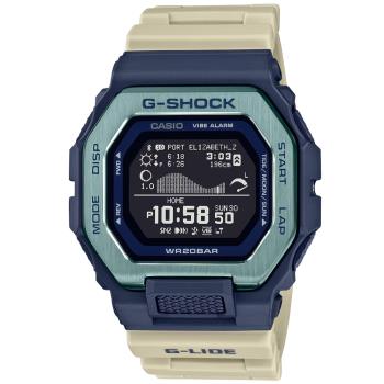 CASIO G-SHOCK  藍牙連線 浪湧狂潮電子腕錶 GBX-100TT-2