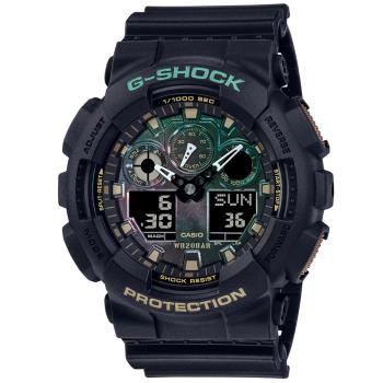 CASIO G-SHOCK  新古典主義 雙顯腕錶 GA-100RC-1A