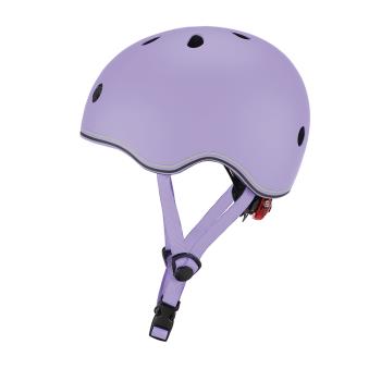 法國 GLOBBER 哥輪步 GO•UP 安全帽 XXS-夢幻紫(LED警示燈、護具、防護、防摔)
