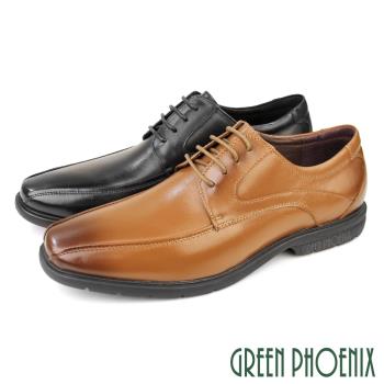 GREEN PHOENIX 男 紳士皮鞋 商務皮鞋 皮鞋 全真皮 牛皮 綁帶 台灣製T63-18920