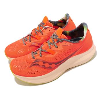 Saucony 競速跑鞋 Endorphin PRO 2 男鞋 橘 營火色 碳板 緩衝 索康尼 馬拉松 S2068745