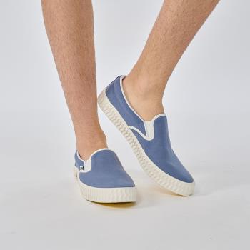 moz瑞典 駝鹿 奶泡感 超舒適懶人鞋(晨光藍)