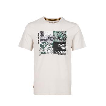任-Timberland 男款白沙色NATURE NEEDS HEROES™短袖T恤A4362BH7