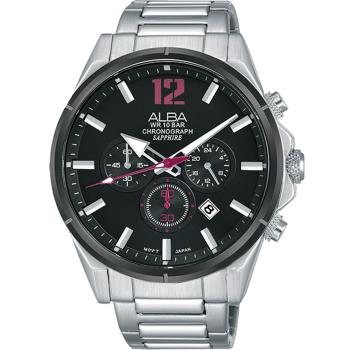 ALBA 雅柏 ACTIVE 活力時尚運動計時手錶 VD53-X297D AT3D31X1 43mm