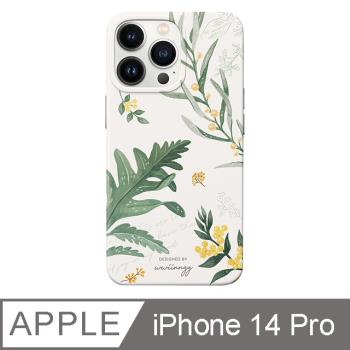 iPhone 14 Pro 6.1吋 wwiinngg綠物筆記防摔iPhone手機殼