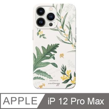 iPhone 12 Pro Max 6.7吋 wwiinngg綠物筆記防摔iPhone手機殼