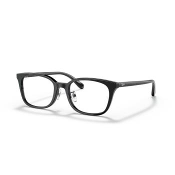 【RayBan】雷朋 光學鏡框 RX5407D 2000 52mm 橢圓方框眼鏡 黑框 膠框眼鏡
