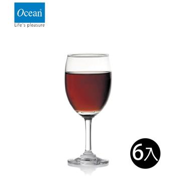【Ocean】 紅酒杯-240ml/6入組- 標準杯系列