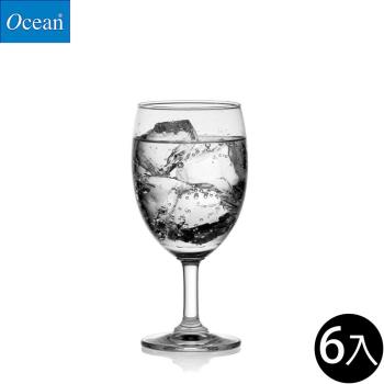 【Ocean】高腳水杯12oz-345ml/6入組- 標準杯系列