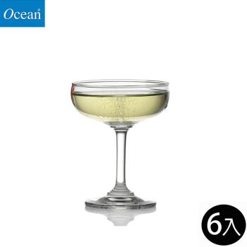【Ocean】寬口香檳杯5oz-135ml/6入組- 標準杯系列