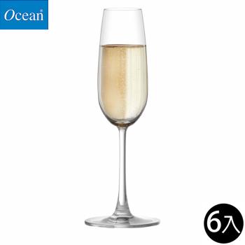 【Ocean】香檳杯-210ml/6入組-麥德遜系列
