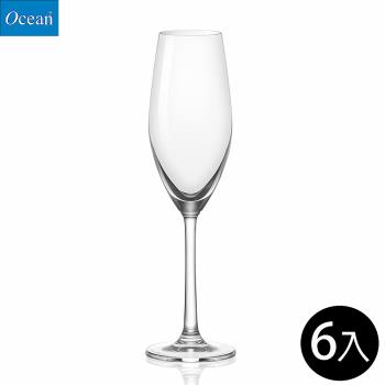 【Ocean】香檳杯-210ml/6入組-桑迪系列