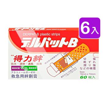 藥聯 得力絆 防水OK繃 60片/盒 (6入)