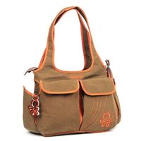 德國okiedog多功能親子包-Urban-Sassy tote-駝色