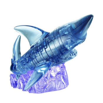 《3D 立體水晶拼圖》霸王鯊