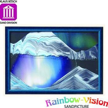 【Rainbow Vision】水砂畫-螢幕(北極光)-S