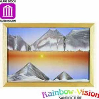 【Rainbow Vision】水砂畫-螢幕(日出)-S
