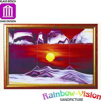 【Rainbow Vision】水砂畫-螢幕(夕陽)-S