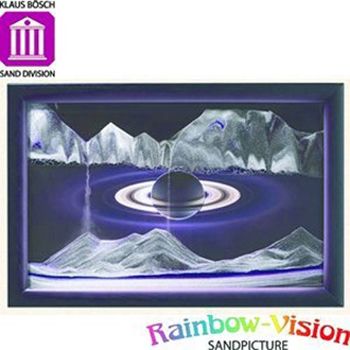 【Rainbow Vision】水砂畫-螢幕(土星)-S