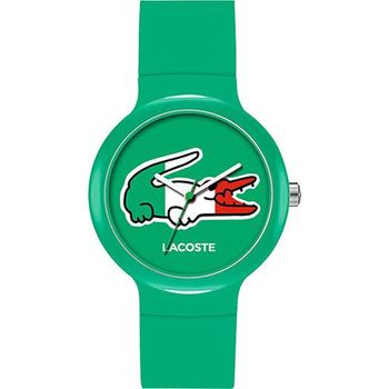 Lacoste 國旗系列世足賽熱血腕錶-義大利 L2020074