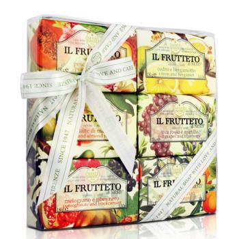 Nesti Dante 義大利手工皂-天然鮮果禮盒(150g×6入)-贈隨機紙袋