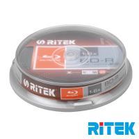 錸德 Ritek 藍光 Blu-ray X版 BD-R 6X 25GB 布丁桶裝(10片)