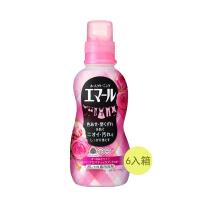 日本花王 防縮護色洗衣精 (玫瑰花香)500MLx6入